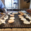 Hand-baking-senbei
