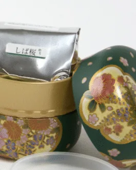 有機抹茶入り緑茶  ーしば桜ー　